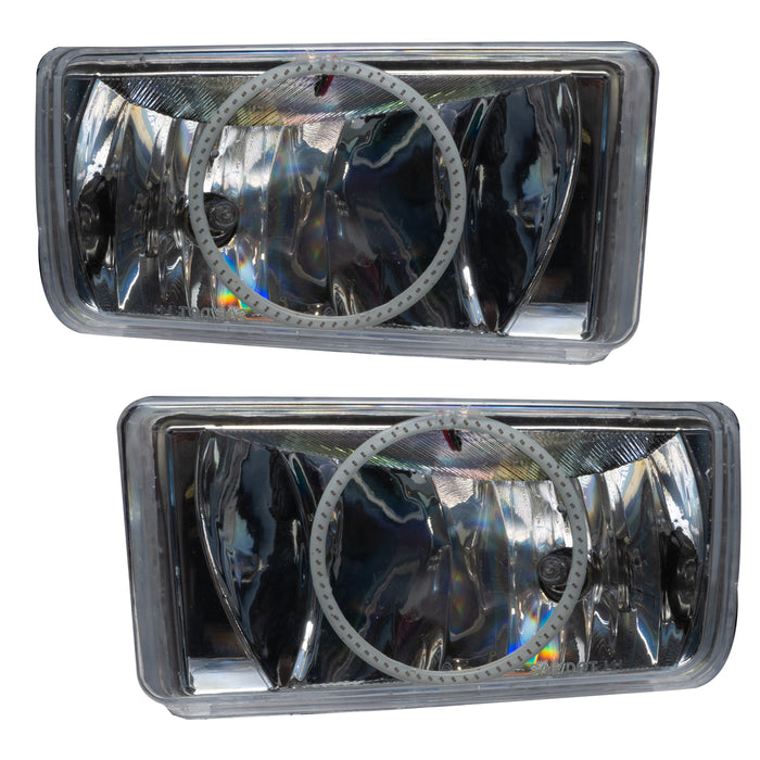 ORACLE 2007-2015 Chevrolet Silverado re-Assembled LED Halo Fog Lights - White