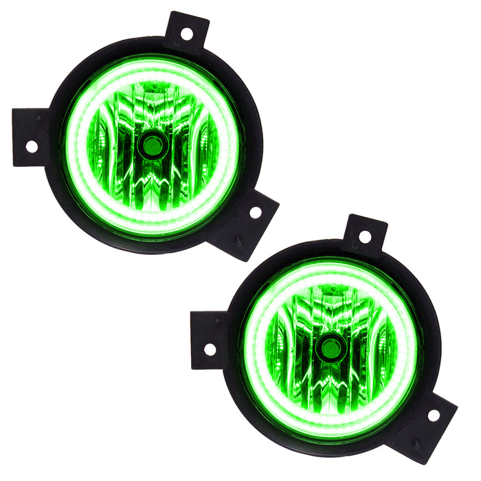ORACLE 2001-2003 Ford Ranger Pre-Assembled LED Halo Fog Lights - Green