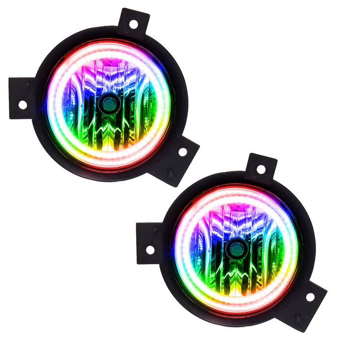 ORACLE 2001-2003 Ford Ranger Pre-Assembled LED Halo Fog Lights - ColorSHIFT