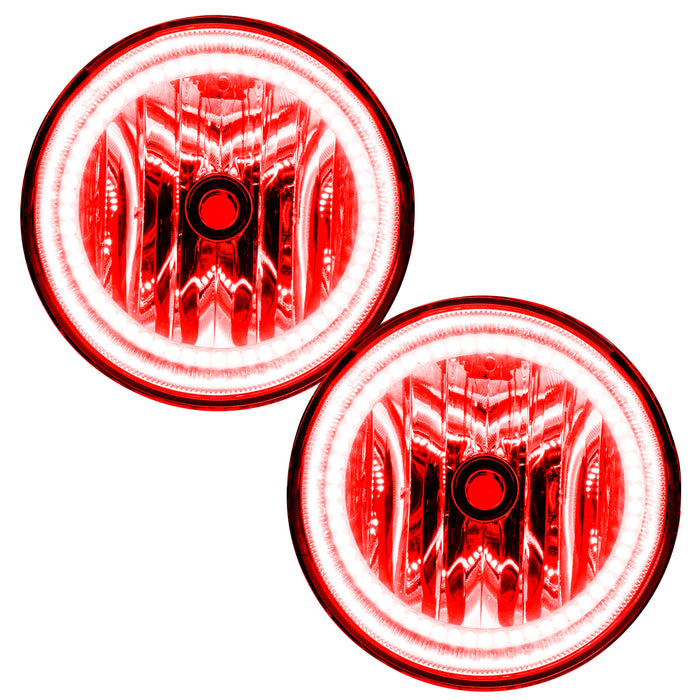ORACLE 2008-2011 Ford Ranger Pre-Assembled LED Halo Fog Lights - Red