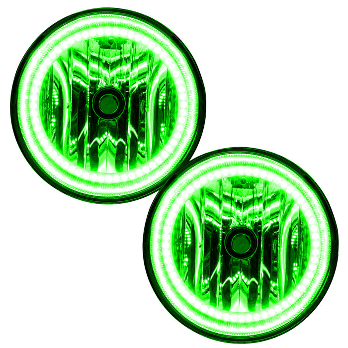 ORACLE 2008-2011 Ford Ranger Pre-Assembled LED Halo Fog Lights - Green