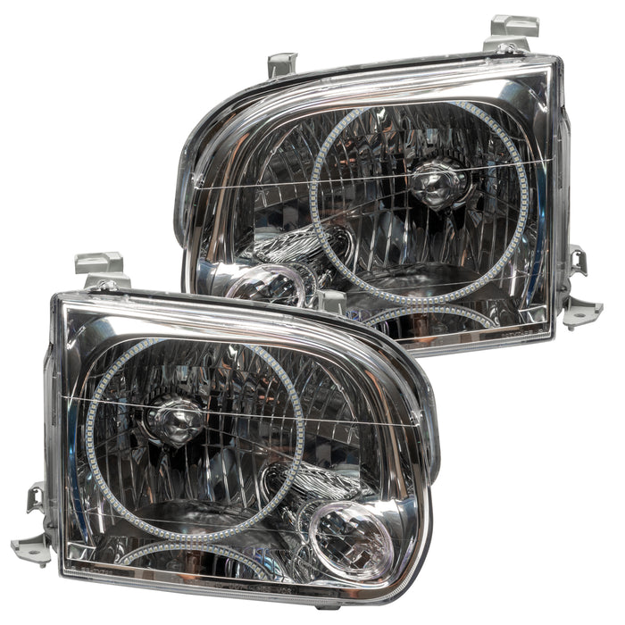 ORACLE 2005-2006 Toyota Tundra Double Cab Pre-Assembled LED Halo Headlights - White