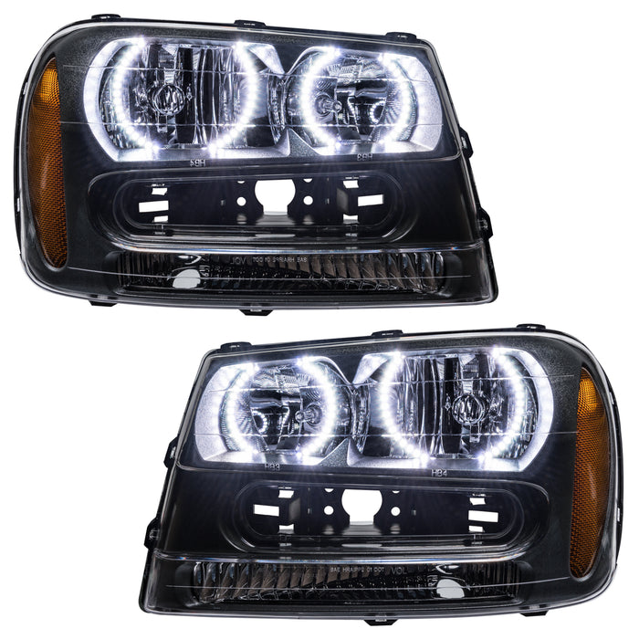 ORACLE 2002-2009 Chevrolet Trail Blazer Pre-Assembled LED Halo Headlights - White