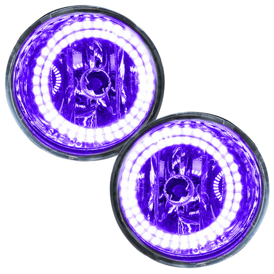 ORACLE 2004-2007 Nissan Armada Pre-Assembled LED Halo Fog Lights - UV/Purple