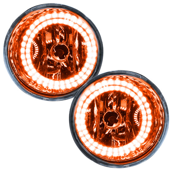 ORACLE 2004-2015 Nissan Titan Pre-Assembled LED Halo Fog Lights - Amber