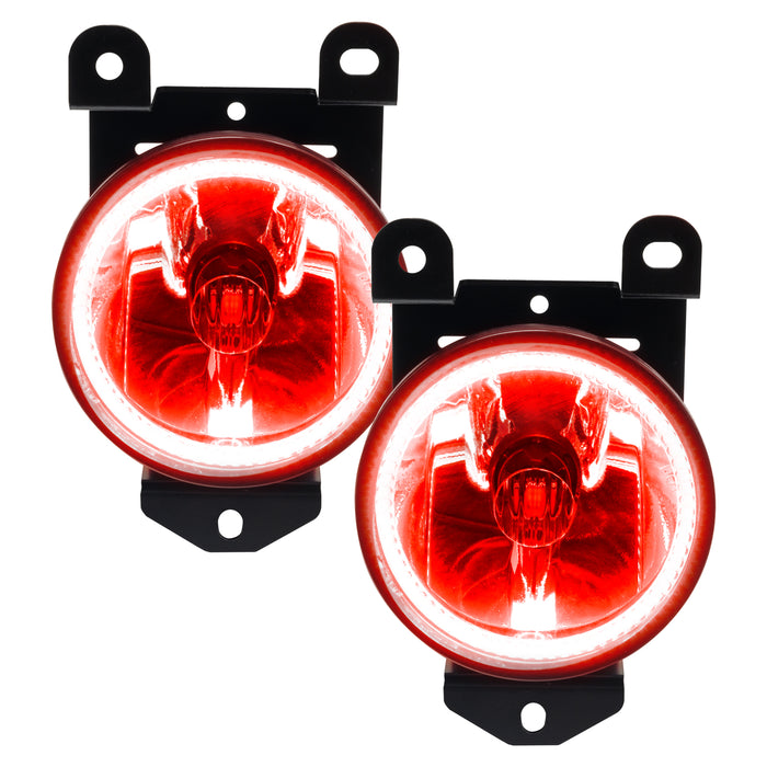 ORACLE 2001-2006 GMC Yukon Denali Pre-Assembled LED Halo Fog Lights - Red