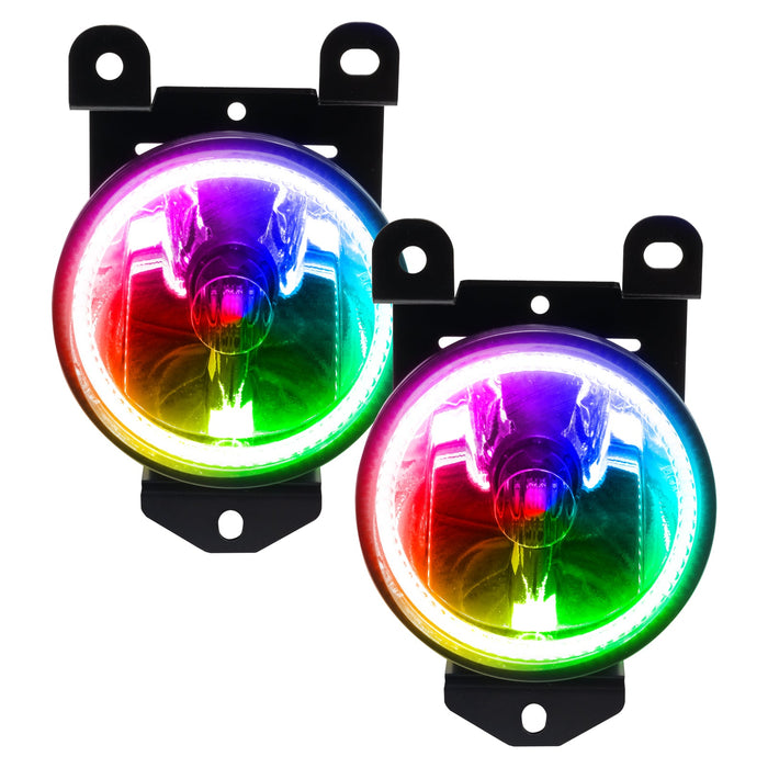 ORACLE 2001-2006 GMC Yukon Denali Pre-Assembled LED Halo Fog Lights - ColorSHIFT