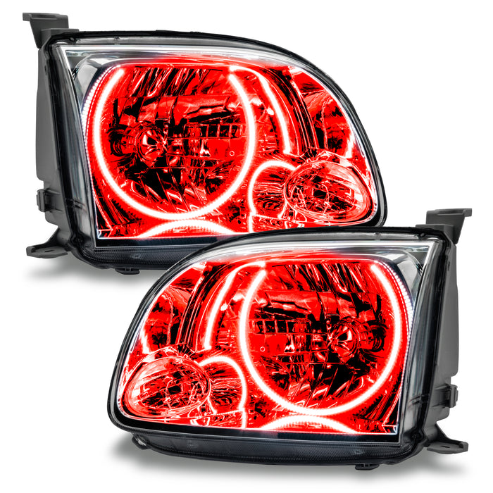 ORACLE 2005-2006 Toyota Tundra Regular/Accessible Cab Pre-Assembled Halo Headlights - Red
