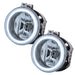 ORACLE Pre-Assembled LED Halo Fog Lights, White, Jeep Patriot (2011-2016)