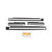 Door Sill Guards, Black Plastic, Set of 4, Jeep Logo