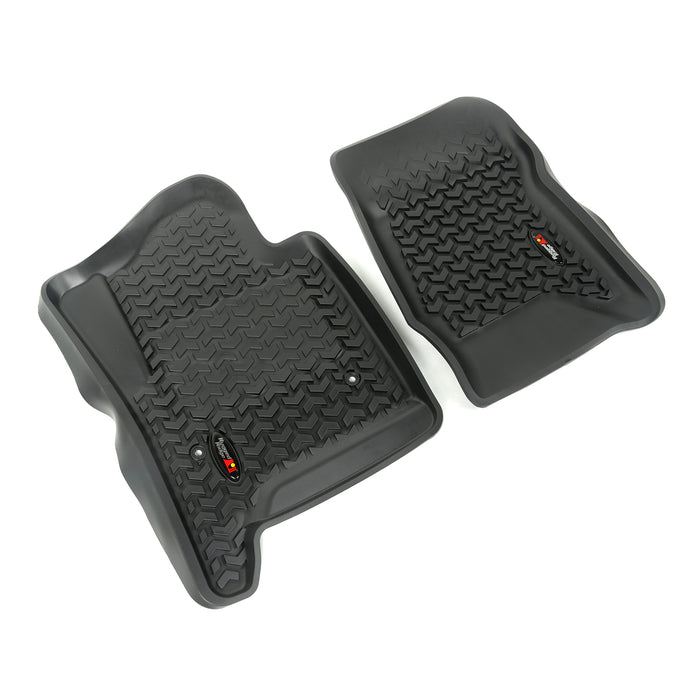 Rugged Ridge Floor Liner | Front, Black | P/N 82901.04
