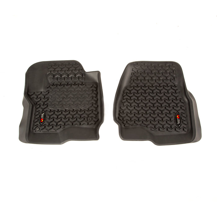 Rugged Ridge Floor Liner | Front Pair, Black | Ford F-250 (2017-2018) | P/N 82902.4