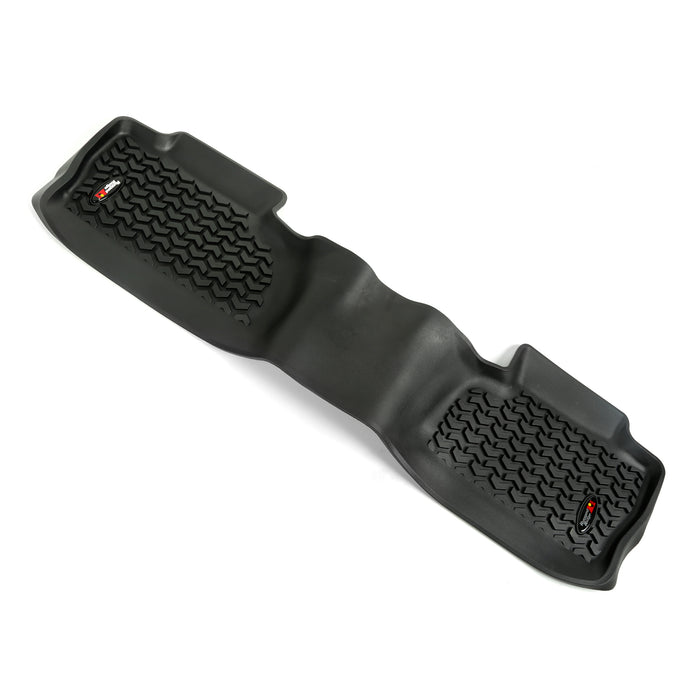 All Terrain Floor Liner, Rear, Black; 14-18 GM Truck Crew/Double