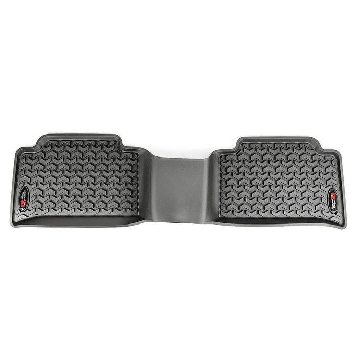 Rugged Ridge Floor Liner | Rear, Black | Chevrolet/GMC Colorado/Canyon Crew Cab (2015-2020) | P/N 82951.15