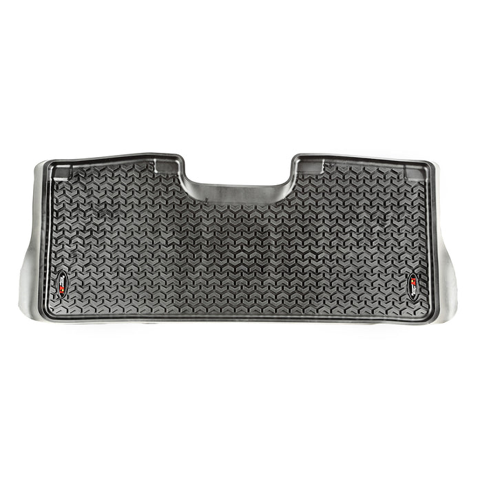 Rugged Ridge Floor Liner | Rear, Black | Ford F-150/Raptor/SuperCrew (2015-2021) | P/N 82952.15