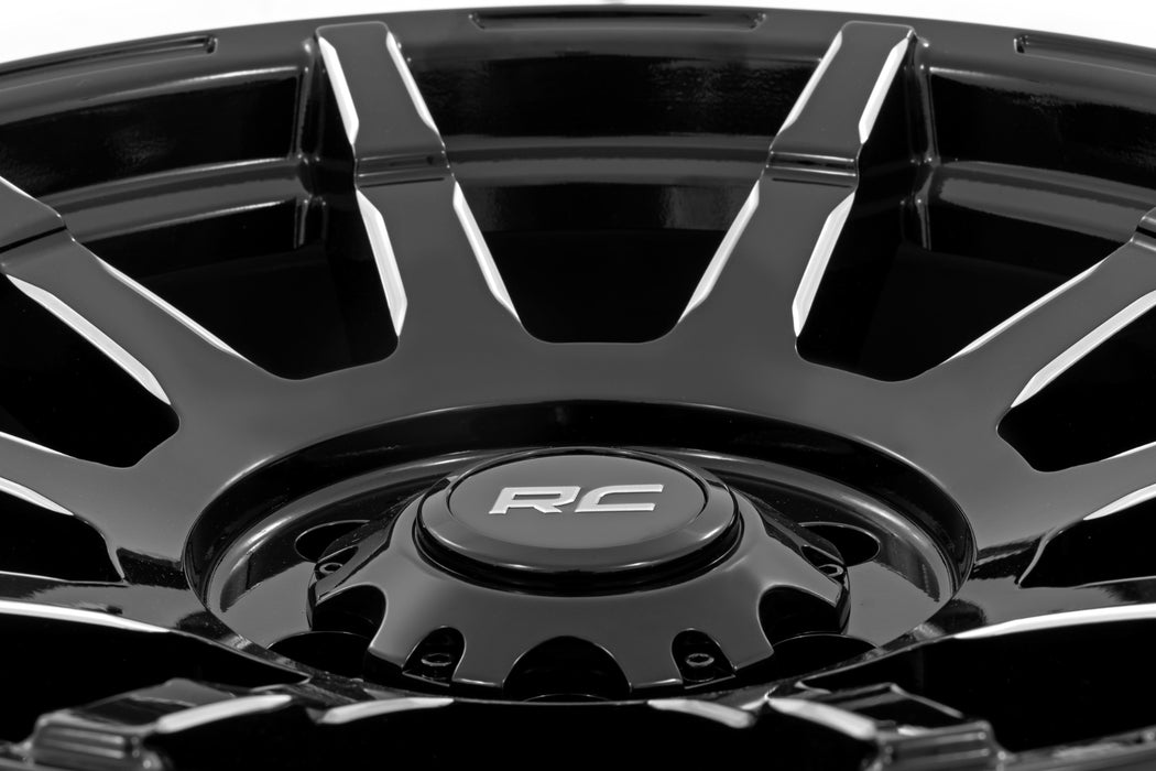 Rough Country 83 Series Wheel/One-Piece/Gloss Black/17x9/6x135/+0mm, view 3