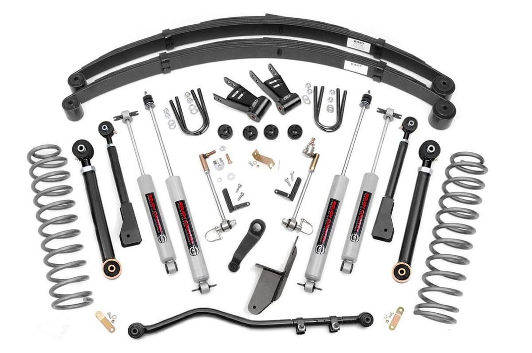 Rough Country 6.5 Inch Lift Kit - X-Series | Jeep Cherokee XJ 2WD/4WD (1984-2001)