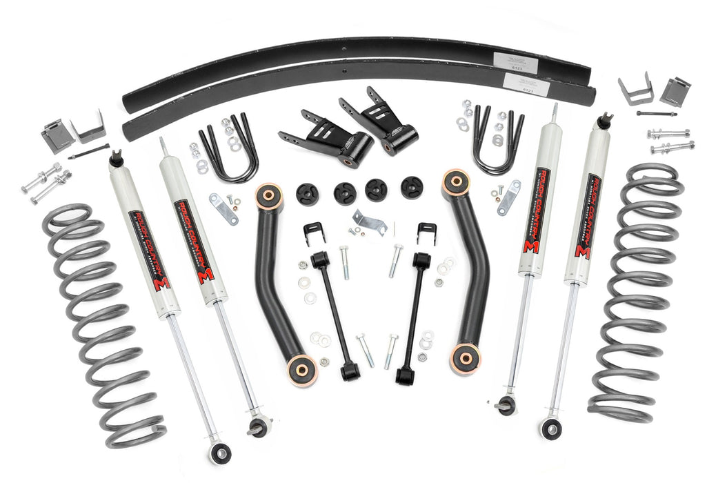 Rough Country 4.5 Inch Lift Kit - M1 - Rear AAL | Jeep Cherokee XJ 2WD/4WD (1984-2001)