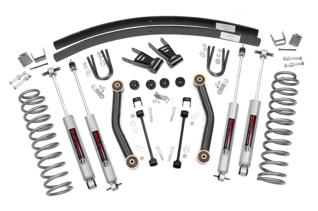 Rough Country 4.5 Inch Lift Kit - Rear AAL | Jeep Cherokee XJ 2WD/4WD (1984-2001)
