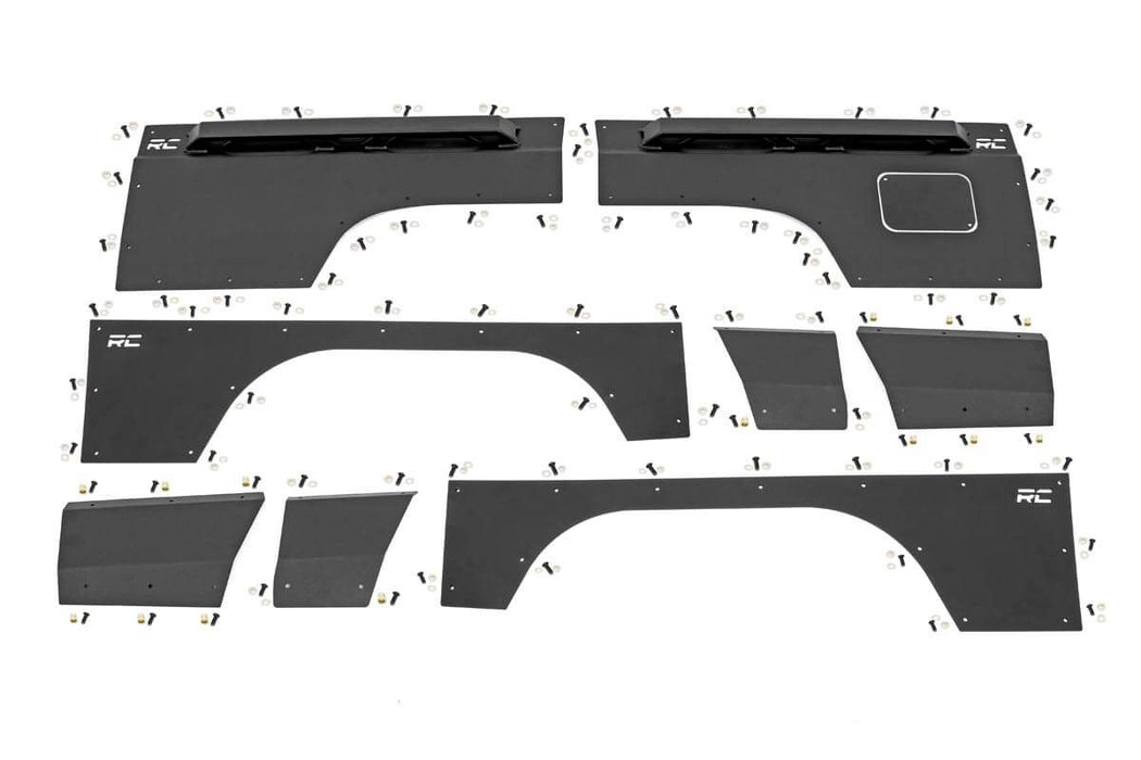 Rough Country Full Body Armor - FR &amp; RR Combo | Jeep Cherokee XJ 2WD/4WD (1984-1996)