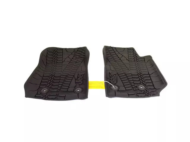 All-Weather Floor Mats, Front Row, Set of 2, Black