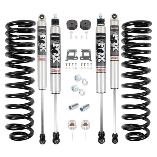 Ford 2005+ Super Duty F-250 / F-350 / F-450 / F-550  4x4 Leveling System Gas with Fox 2.0 IFP Shocks