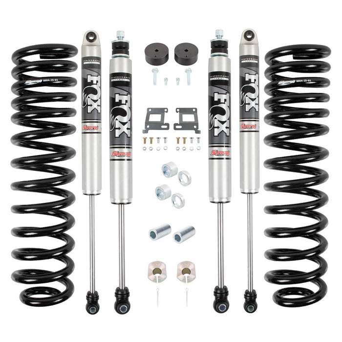 Ford 2005+ Super Duty F-250 / F-350 / F-450 / F-550  4x4 Leveling System Gas with Fox 2.0 IFP Shocks