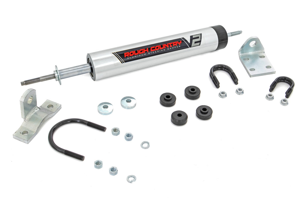 Rough Country 8734570 V2 Steering Stabilizer