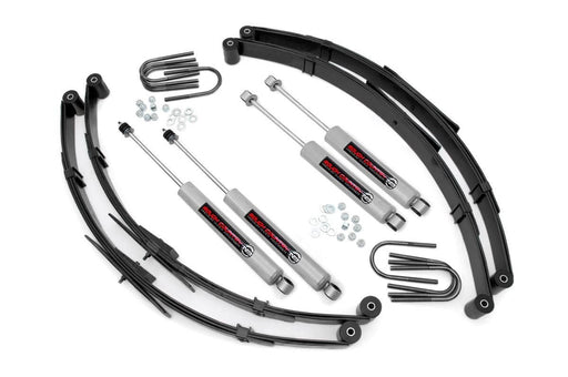 Rough Country 2.5 Inch Lift Kit, Jeep Wrangler YJ 4WD (1987-1995)