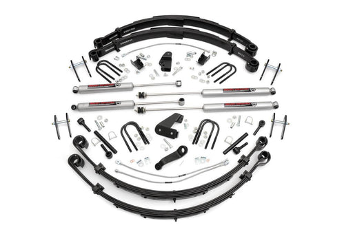 Rough Country 6 Inch Lift Kit, Power Steer, Jeep Wrangler YJ 4WD (1987-1995)