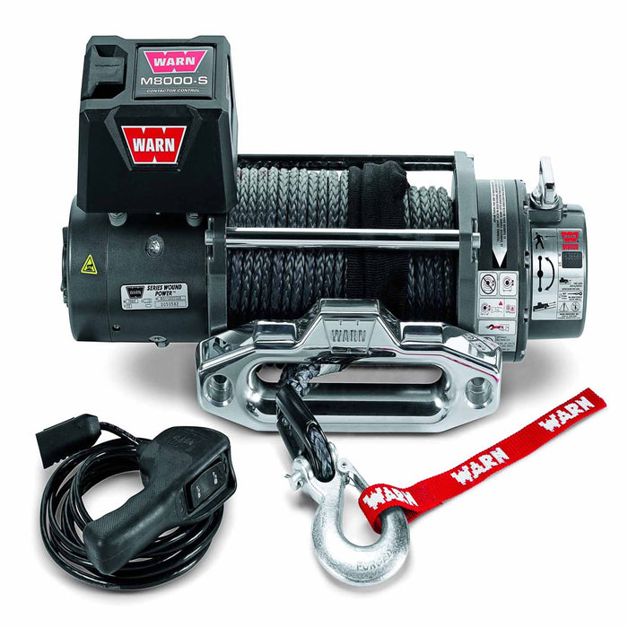 Warn 87800 WARN WINCH_M8000_12V_W/SYNTH. ROPE
