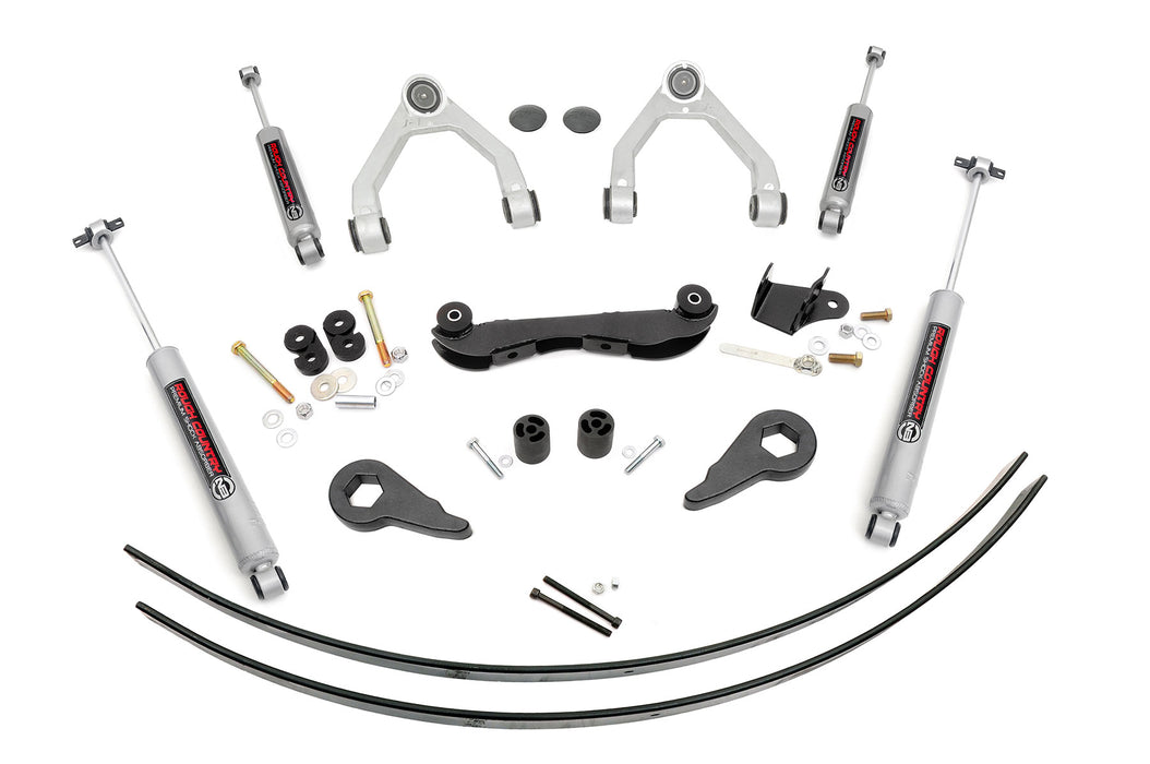 Rough Country 2-3 Inch Lift Kit - Rear AAL | Chevy C1500/K1500 Truck &amp; SUV 4WD (1988-1999)