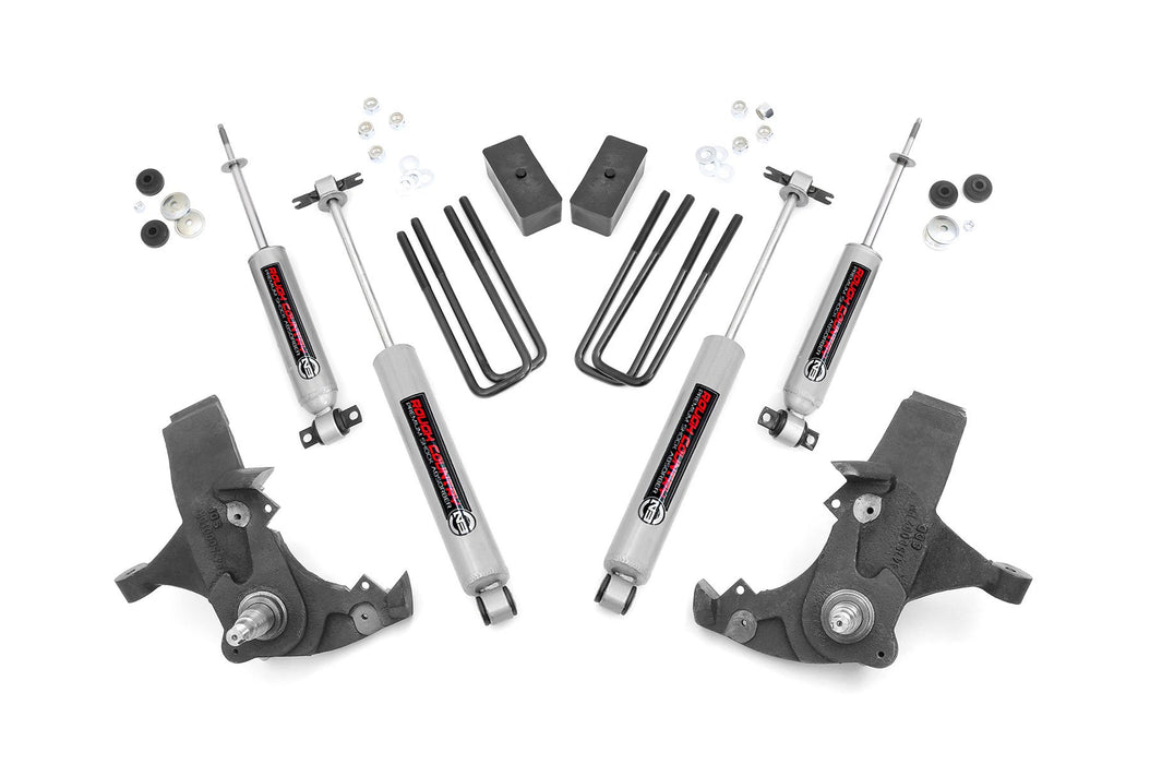 Rough Country 4 Inch Lift Kit | Chevy C1500/K1500 Pickup Extended Ca/Half-Ton SUV (88-99) | P/N 231N2