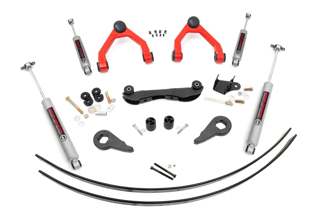 Rough Country 2-3 Inch Lift Kit - Rear AAL | Chevy C1500/K1500 Truck &amp; SUV 4WD (1988-1999)