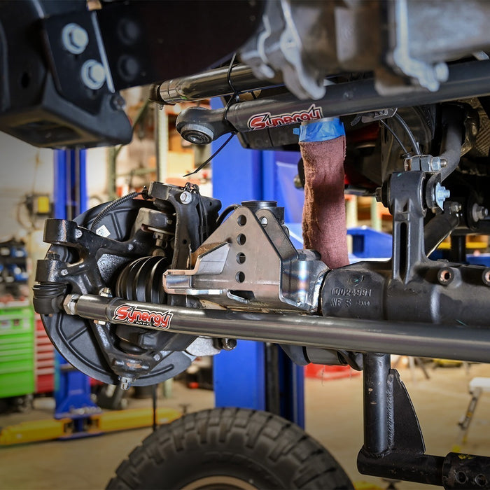 Synergy Jeep JK / JKU / JL / JLU / JT Weld on Track Bar Relocation Bracket, view 4