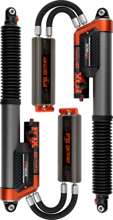 FOX Factory Race Series 3.0 Live Valve Internal Bypass Piggyback Adjustable | Rear, 0-1" Lift, Pair | Ford F-150 (2019-2020) | P/N 883-09-153