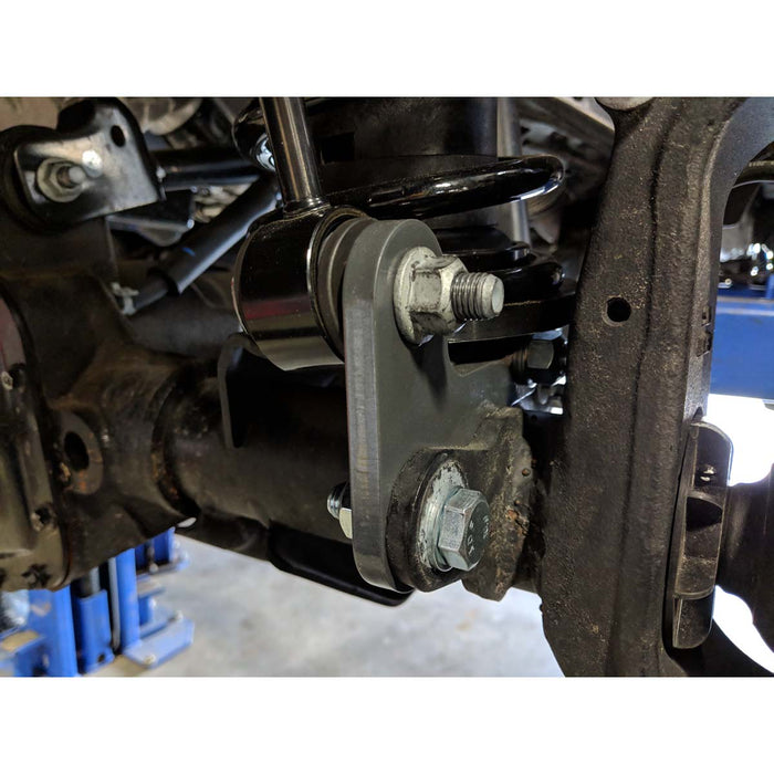 Jeep JL / JLU / JT Front Sway Bar Link Relocation Brackets, view 2