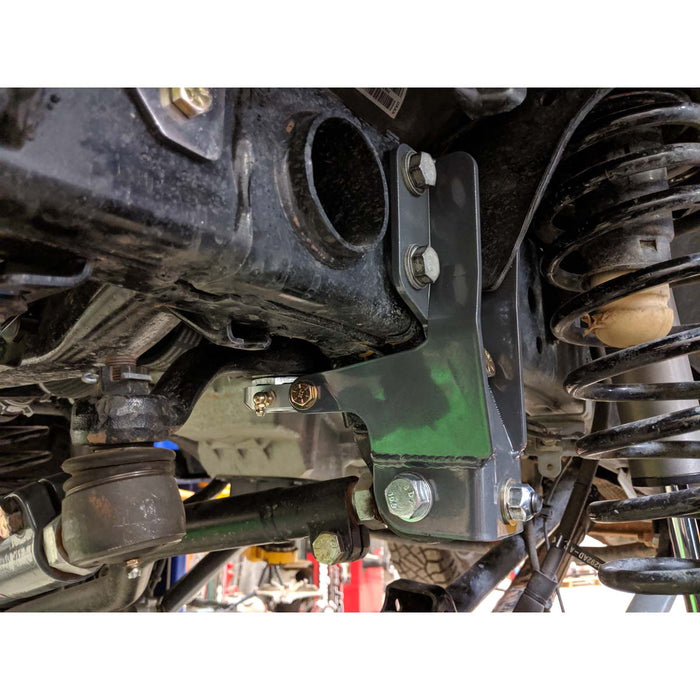 Jeep 18-23 JL / JLU / JT Front Track Bar and Sector Shaft Brace with Greasable Bearing, view 7