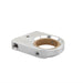 Jeep JL / JLU / JT Sector Shaft Brace Bearing Block with Bronze Oilite Greasable Bearing, view 3