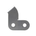 Jeep JT Rear Lower Shock Relocation Brackets, view 3