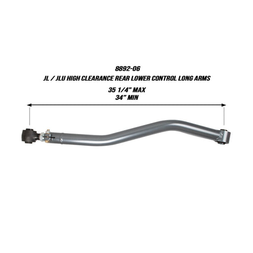 Jeep JL / JLU High Clearance Rear Control Lower Long Arm, view 2