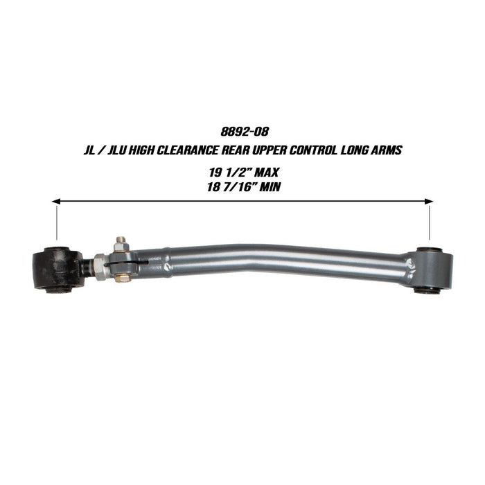 Jeep JL / JLU High Clearance Rear Control Upper Long Arm, view 2