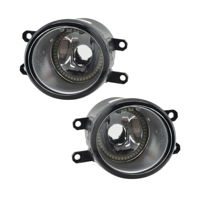ORACLE 2014-2018 Toyota Tundra Pre-Assembled LED Halo Fog Lights - ColorSHIFT