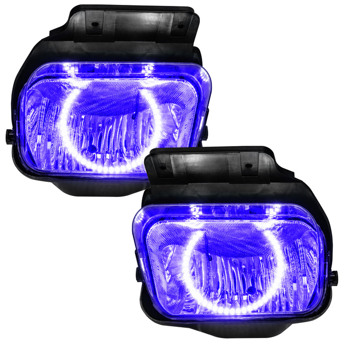 ORACLE 2003-2006 Chevrolet Silverado Pre-Assembled LED Halo Fog Lights - UV/Purple