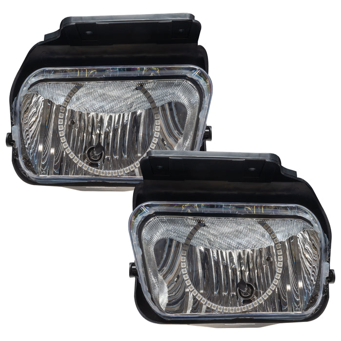 ORACLE 2003-2006 Chevrolet Silverado Pre-Assembled LED Halo Fog Lights - UV/Purple