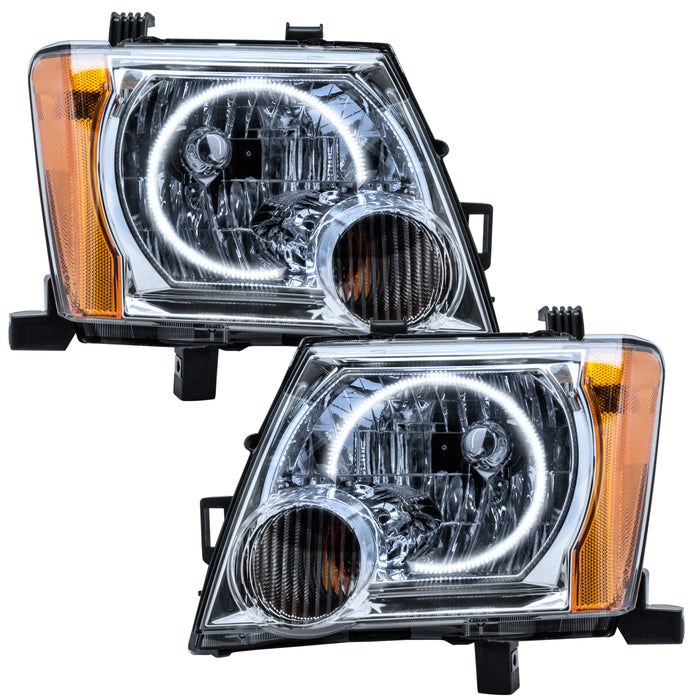 ORACLE 2005-2014 Nissan Xterra Pre-Assembled LED Halo Headlights - White