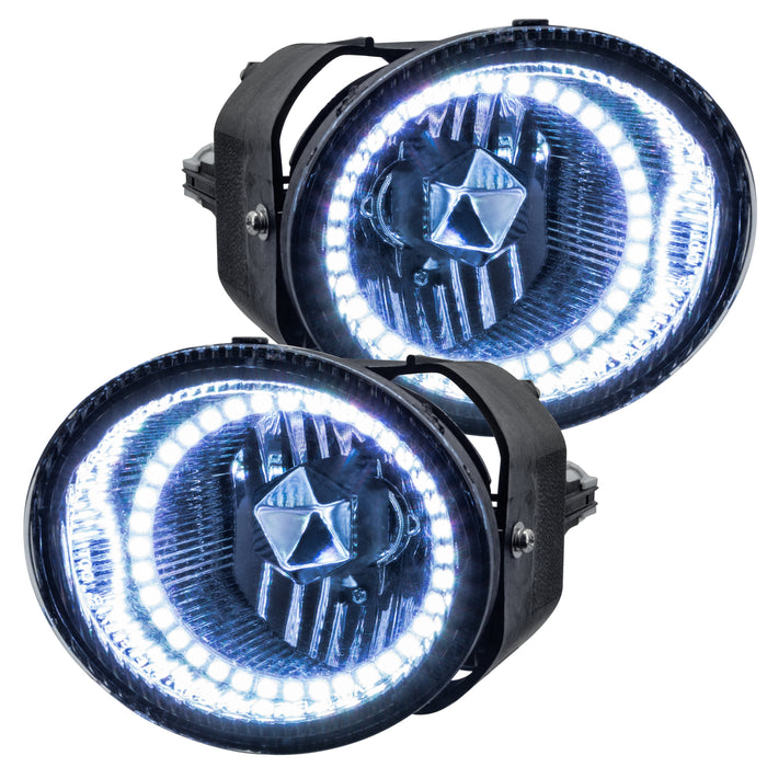 ORACLE 2001-2002 Nissan Frontier Pre-Assembled LED Halo Fog Lights - White