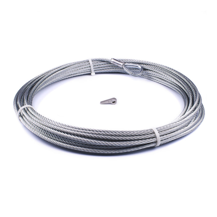 Warn 89212 WIRE ROPE ASSEMBLY 5/16 Inch Diameter x 100 Foot Length