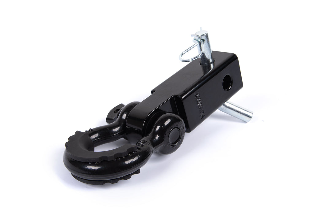 D-Ring Shackle Hitch Receiver with Isolator