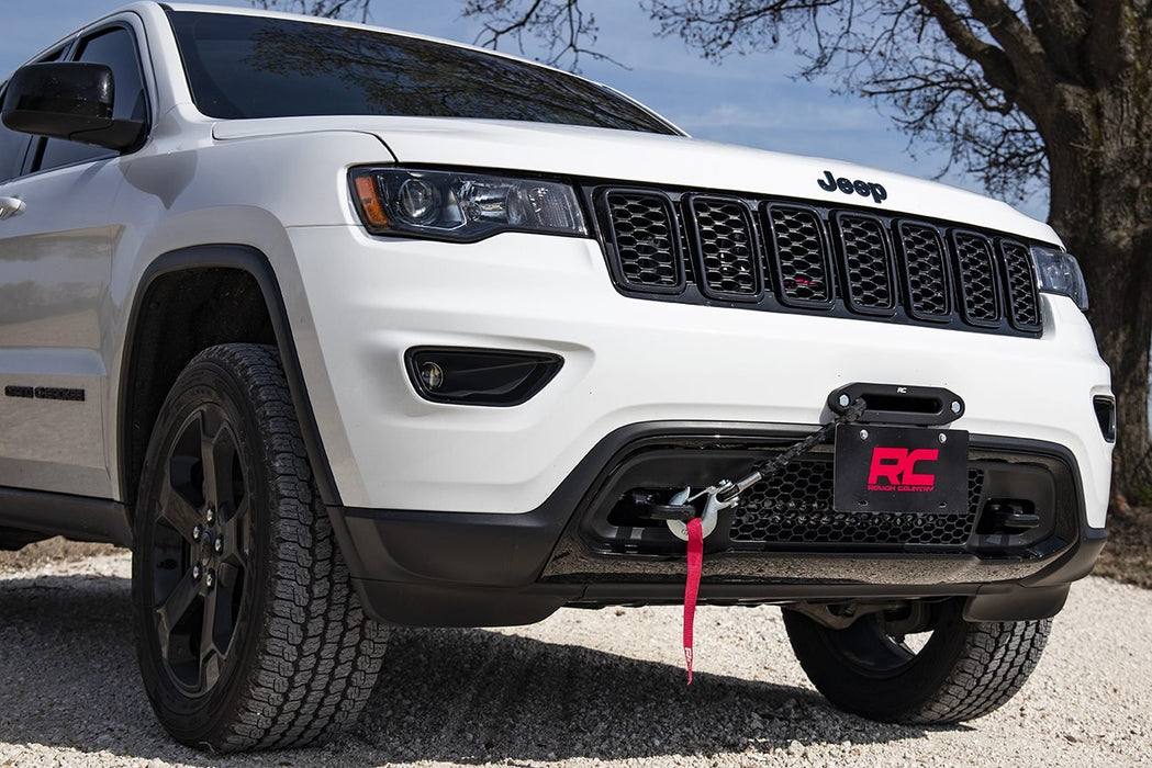 Rough Country License Plate Mnt - Hawse Fairlead